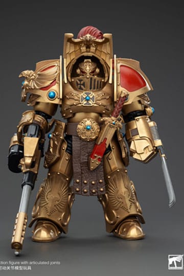 Warhammer Horus Heresy Action Şekil 1/18 LEGIO Custodes Aquilon Terminator Squad Aquilon Aquilon ile Infernus Firepike 14 cm