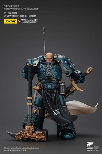 Warhammer the horus Heresy aksiyon figürü Alfa Legion Harrowmaster Armillus Dynat 20 cm