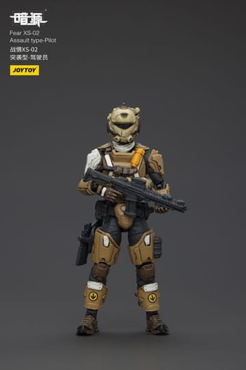 Battle For the Stars Actionfigur Fear XS-02 Assault type-Pilot 12 cm