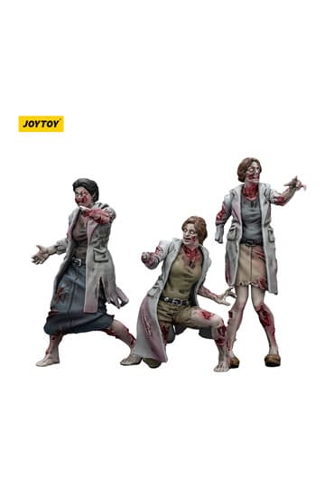 Zombie Dark Source Action Figures 3-Pack Medics 8 cm