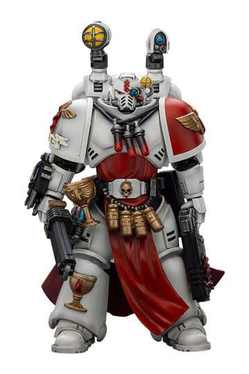 Warhammer 40,000: Combat Patrol Blood Angels Action Figure Sanguinary Priest con pistola a requiem pesante, spada a catena e nartecio 20 cm