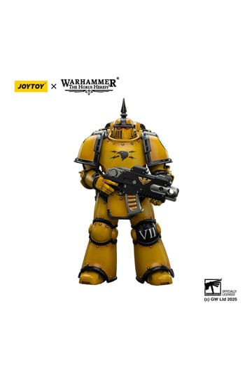 Warhammer La Herejía de Horus Figura de acción Puños imperiales MK lll Legionario táctico 12 cm