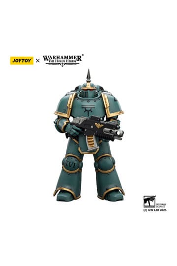 Warhammer La Herejía de Horus Figura de acción Sons of Horus MK lll Legionario táctico 12 cm
