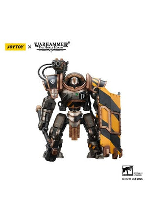Warhammer La Herejía de Horus Figura de Acción Guerreros de Hierro Círculo de Hierro Clase Domitar-Ferrum Autómatas de Batalla con Escudo de Batalla Karceri 24 cm