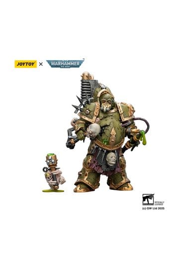 Warhammer 40,000 Figura de acción Death Guard Foul Blight engendra con pulverizador de plaga 12 cm