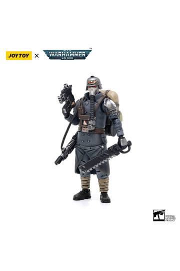 Warhammer 40k Action Figure 1/18 Death Korps of Krieg Veteran Squad Sergeant 10 cm