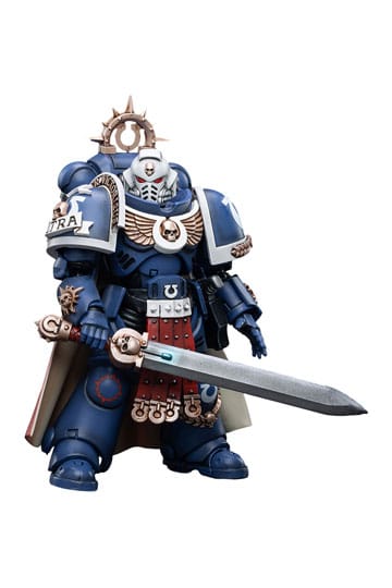 Warhammer 40k Aksiyon Figürü 1/18 Ultramarines Primaris Kaptan 12 cm