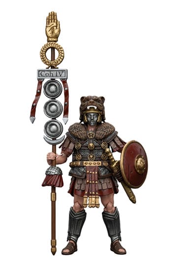 Acción de lucha Figura 1/18 República Romana Cohorte IV Signifer 12 cm