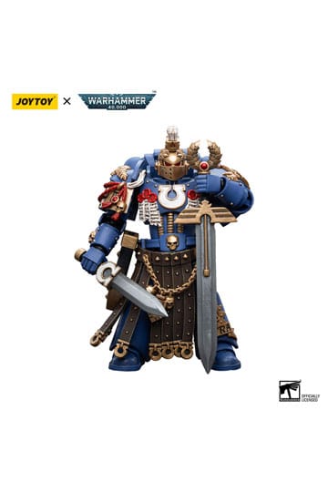 Warhammer 40K Action Bild 1/18 Ultramarines Honor Guard Chapter Champion 12 cm