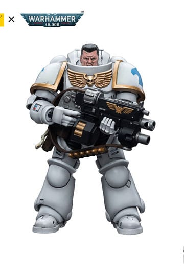 Warhammer 40k Aksiyon Figürü 1/18 Space Marines Beyaz Konsoloslar Şefaatçiler 1 12 cm