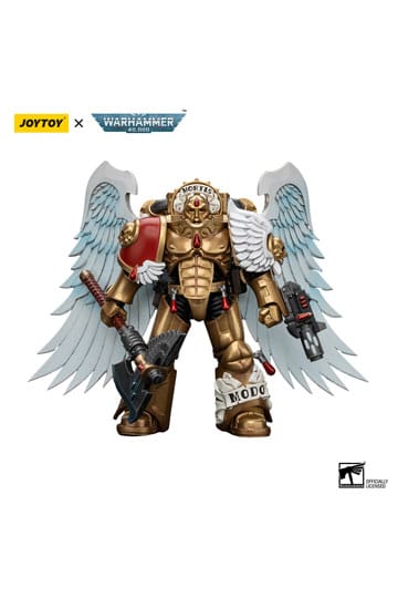 Warhammer 40,000 Action Figure 1/18 Blood Angels Sanguinary Guard with Encarmine Axe and Inferno Pistol 12 cm