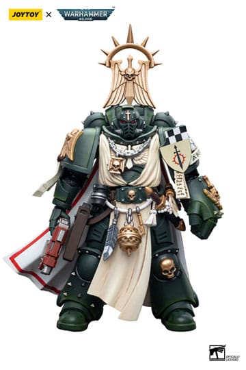 Warhammer 40K Acción Figura 1/18 Master de ángeles oscuros con puño de potencia 12 cm