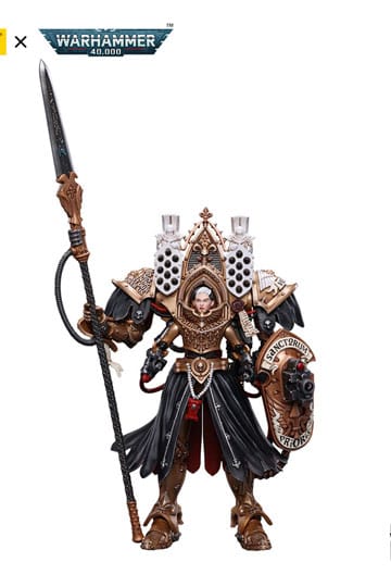 Warhammer 40K Eylem Şekil 1/18 ADEPTA Sororitas Abbess Sanctorum Morvenn Vahl 12 cm