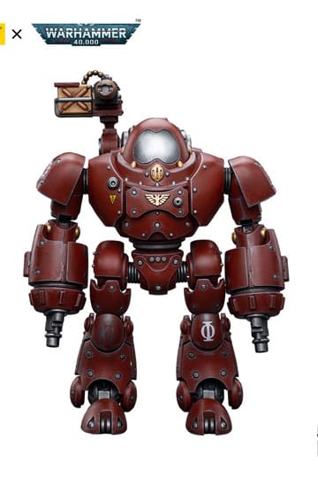 Warhammer 40K Acción Figura 1/18 Adeptus mecánico Robot Kastelan con pesado blaster de fósforo 12 cm