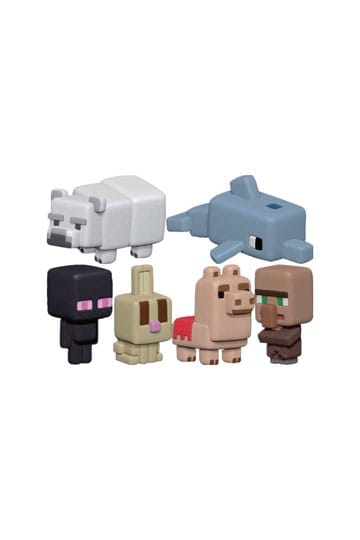 Minecraft  Squishme Anti-Stress Figures 7 cm Series 4 Display (16)