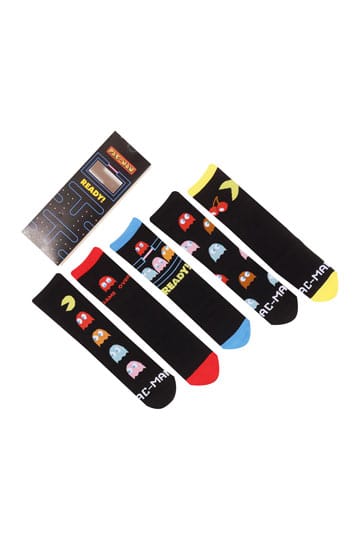 Pac-Man Socks 5-Pack L-XL