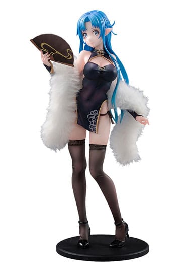 Estatua de PVC Sword Art Online 1/7 Asuna Undine vestido chino Ver. 23cm