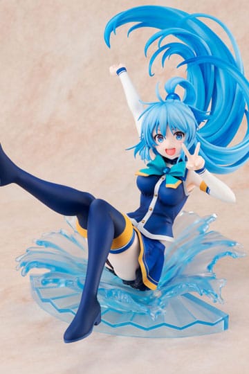 Konosuba God's blessing on this wonderful world! PVC Statue 1/7 Aqua: Sneaker Bunko 30th Anniversary Ver. (re-run) 19 cm