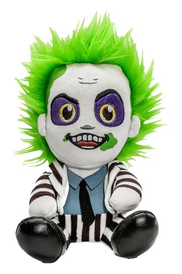 Beetlejuice Phunny Plush Figur Beetlejuice sittende med stripet antrekk 18 cm