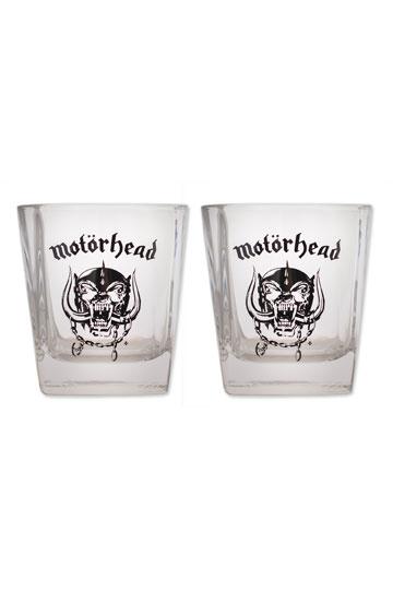 Motorhead Whiskey Shot Glasses 2-Pack