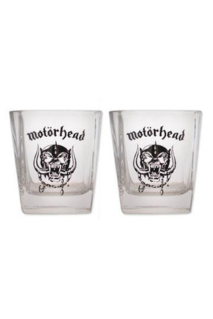 Motorhead whisky shotglazen 2-pack