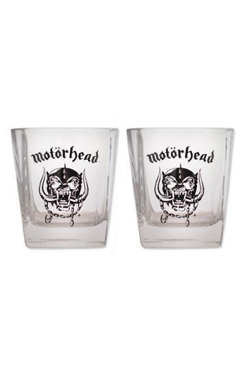 Motorhead whisky shotglazen 2-pack