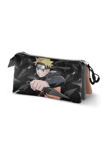 Naruto Shippuden Triple Pencil case Weapons