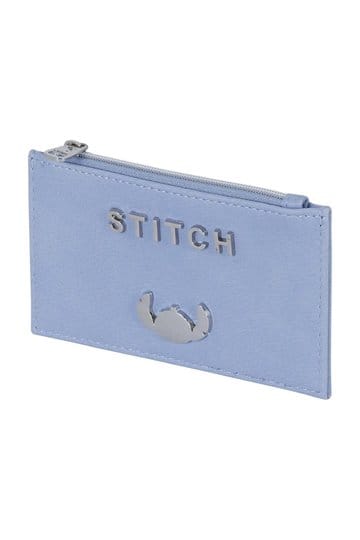 Lilo & Stitch Slank Kortholder / Mini Pung Stål Blå