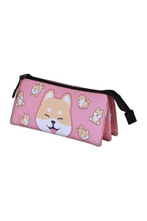 Oh mio papà! Astuccio triplo Shiba Rosa