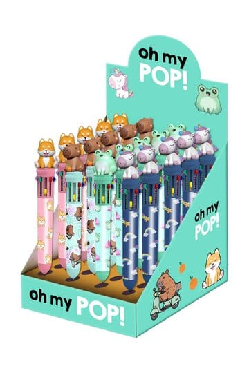 Oh My Pop ! Multicoloured ball pen Mix - Display (24)