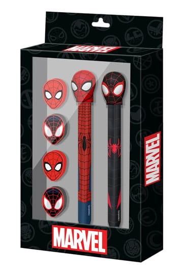 Set di cancelleria di Spider-Man, confezione da 6