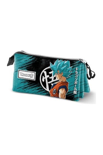 Dragon Ball Triple Pencil Case Saiyajin Blue