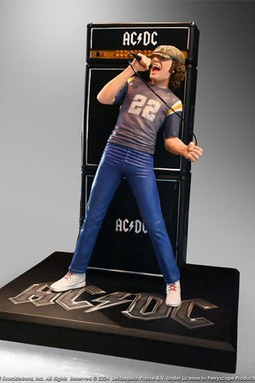 AC/DC Rock Iconz Statue Brian Johnson 23 cm