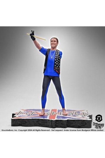 Def Leppard Rock Iconz Statue Rick Allen 24 cm