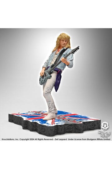 Def Leppard Rock Iconz standbeeld Rick Savage 24 cm