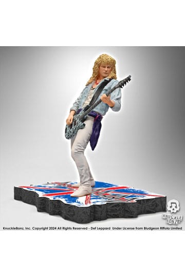 Def Leppard Rock Iconz Statue Rick Savage 24 cm
