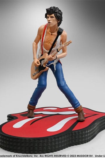The Rolling Stones Rock Iconz Statue Keith Richards (Tattoo You Tour 1981) 22 cm
