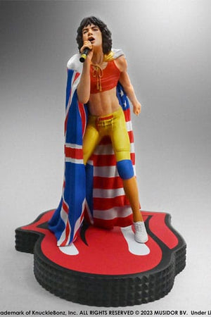 Die Rolling Stones Rock Iconz Statue Mick Jagger (Tattoo You Tour 1981) 22 cm