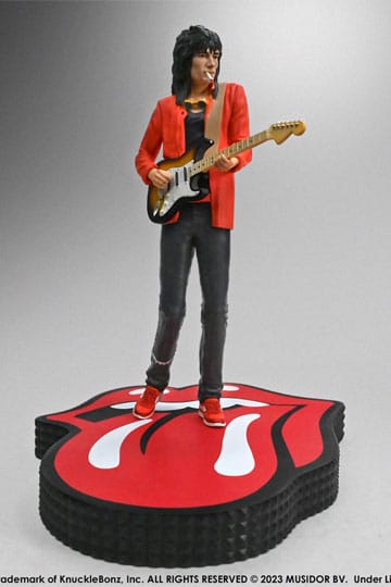 The Rolling Stones Rock Iconz Statue Ronnie Wood (Tattoo You Tour 1981) 22 cm