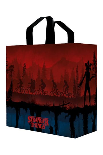 Stranger Things Tote Bag Upsidedown