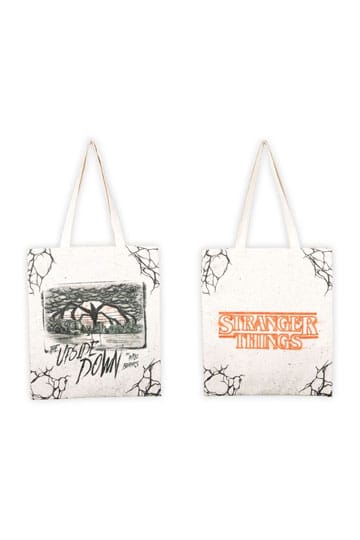 Stranger Things Tote Bag Upsidedown