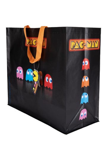 Pac-Man tote çantası siyah