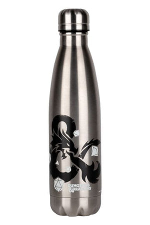 Dungeons & Dragons Thermo Water Bottle Logo Silver