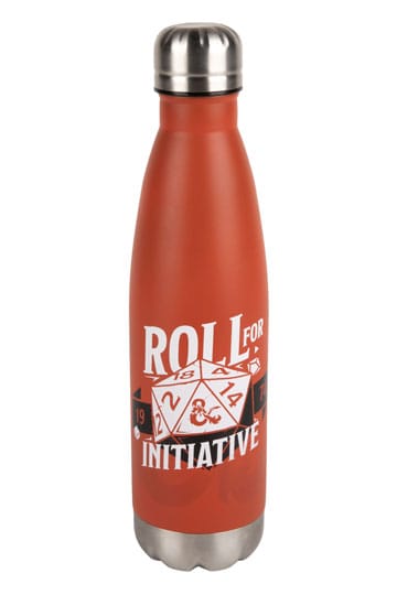 Dungeons & Dragons Thermo Water Bottle Roll for Initiativ