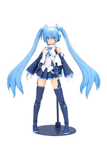 Ramme Arme Pige x Hatsune Miku Plastic Model Kit Ramme Musik Pige Sne Miku Another Color Ver. 15 cm
