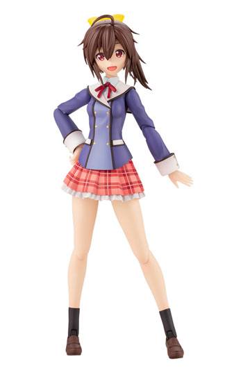 Sousai Shojo Teien Plastic Model Kit 1/10 Ao Gennai Wakaba Girls 'High School Inverno vestiti 16 cm