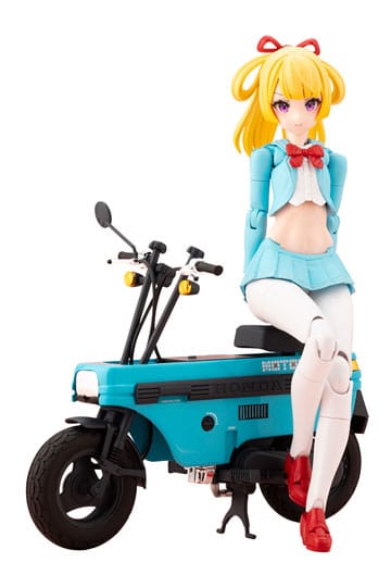 Megami Device Buster Doll Series Plastic Model Kit 1/1 Knight Alice with Honda AB12 Motocompo 15 cm