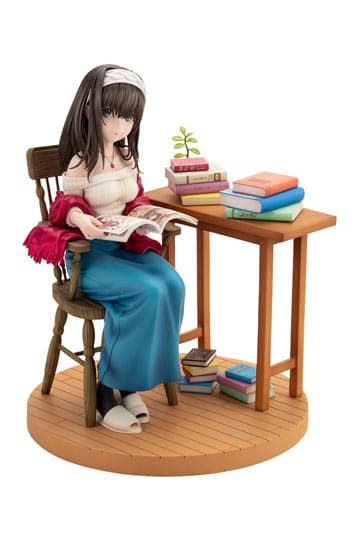 The Idolmaster Cinderella Girls PVC Statue 1/8 Fumika Sagisawa -off stage- 17 cm