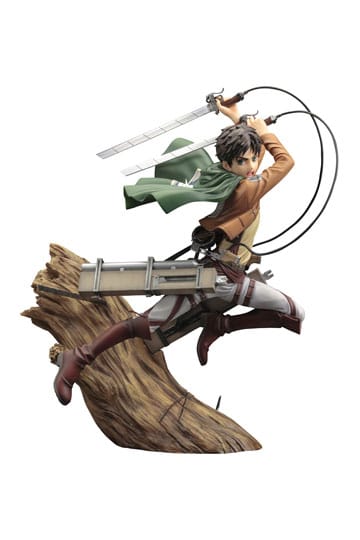 Attack on Titan ARTFXJ Statue 1/8 Eren Yeager Renewal Package Ver. 26 cm