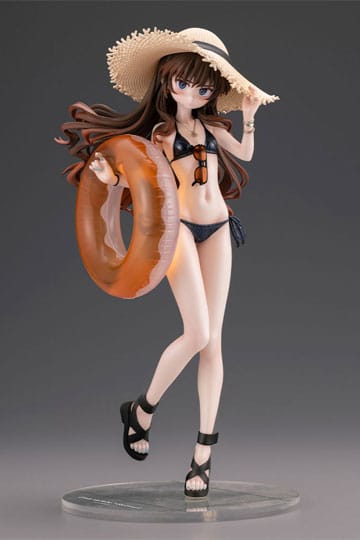 Personaggio originale Illustratore Serie originale Statua in PVC 1/7 Costume da bagno Elisia Valfelto Ver. Illustrazione di Luint 27 cm